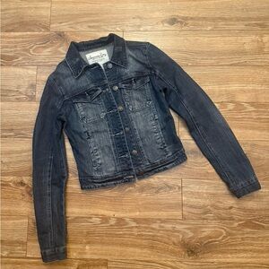 American Rag Classic Dark Wash Jean Denim Jacket Womens XXS EUC